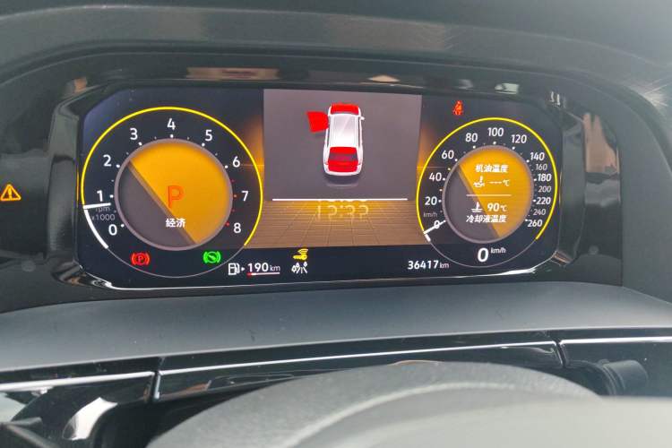 Used Volkswagen Teramont 2023 380TSI Four-Wheel Drive Luxury Edition Instrument Cluster