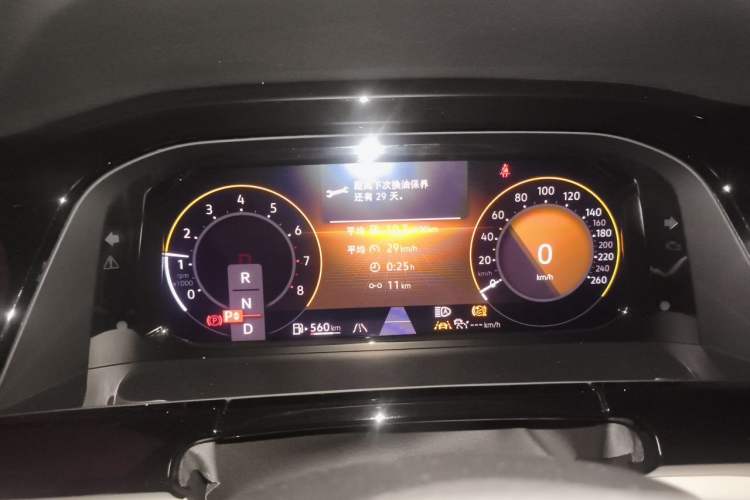 Used Volkswagen Teramont 2023 380TSI Four-Wheel Drive Prestige Flagship Edition Instrument Cluster