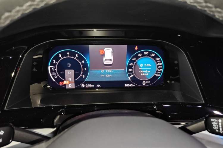 Used Volkswagen Teramont 2023 380TSI Four-Wheel Drive Prestige Luxury Edition Instrument Cluster
