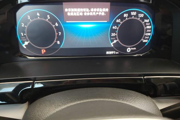 Used Volkswagen Teramont 2023 380TSI Four-Wheel Drive Prestige Luxury Edition Odometer Close Up