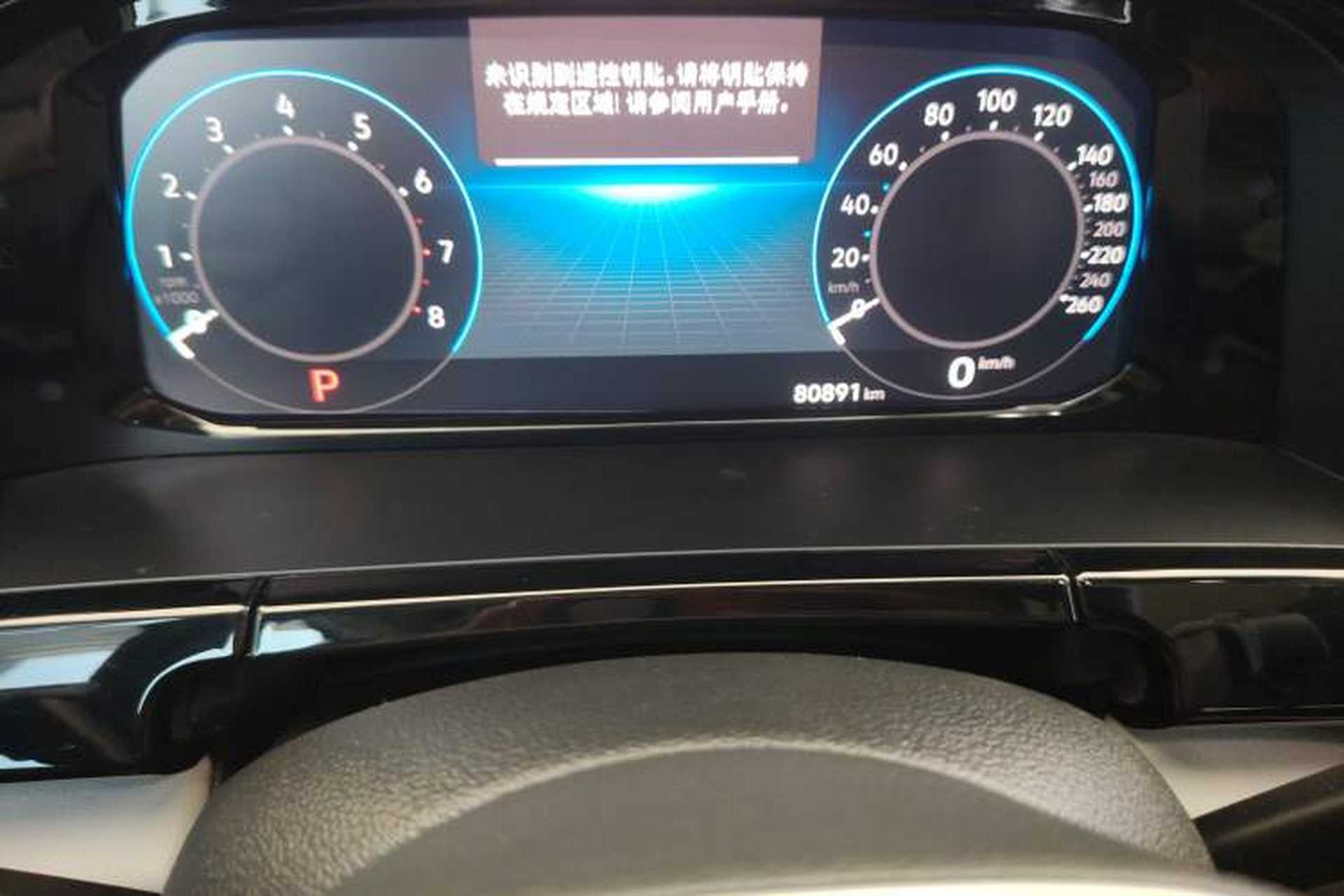 Used Volkswagen Teramont 2023 380TSI Four-Wheel Drive Prestige Luxury Edition Odometer Close Up