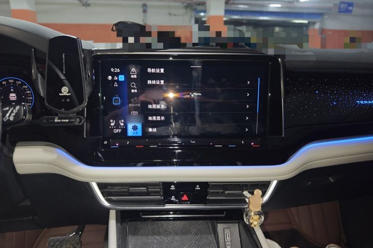 Used Volkswagen Teramont 2024 380TSI All-Wheel Drive Longyao Edition Audio And AC Panel