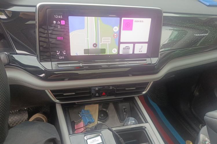 Used Volkswagen Teramont 2024 380TSI All-Wheel Drive Longyao Edition Audio And AC Panel