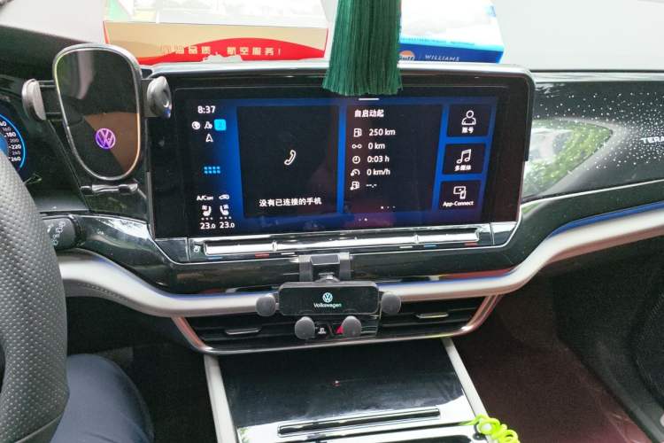 Used Volkswagen Teramont 2024 380TSI All-Wheel Drive Longyao Edition Audio And AC Panel