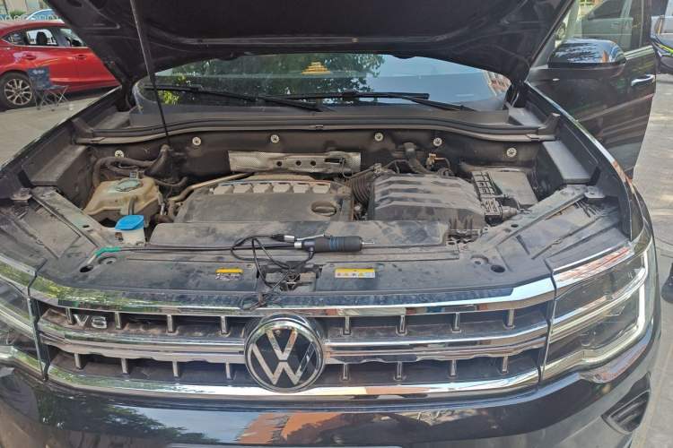 Used Volkswagen Teramont 2024 530 V6 Four-Wheel Drive Prestige Flagship Edition Engine Bay