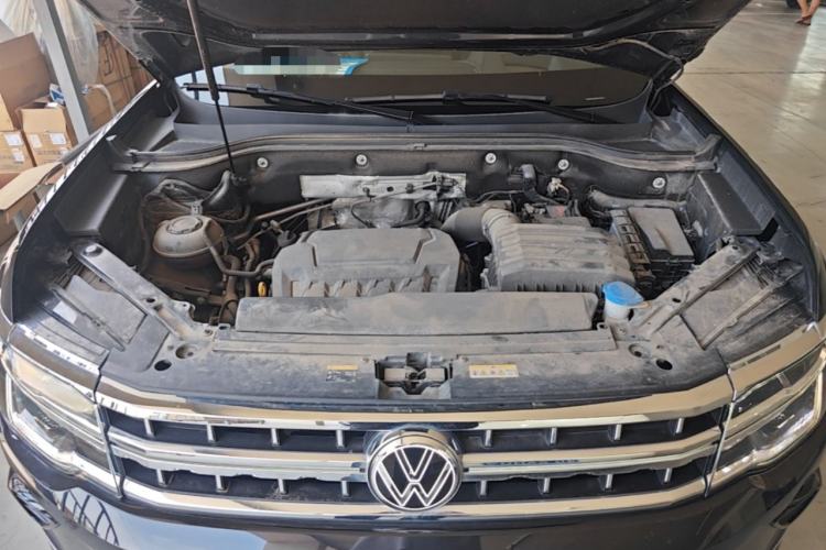 Used Volkswagen Teramont 2024 380TSI Four-Wheel Drive Longxiang Edition Engine Bay