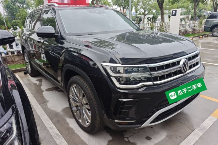 Used Volkswagen Teramont 2024 380TSI Four-Wheel Drive Longxiang Edition Front Right 45 Deg