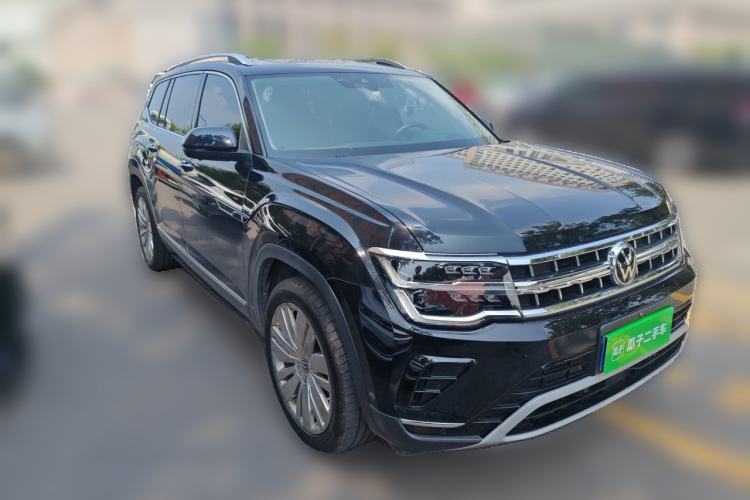 Used Volkswagen Teramont 2024 380TSI Four-Wheel Drive Longxiang Edition Front Right 45 Deg