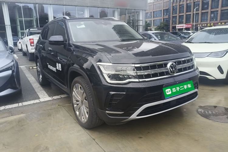 Used Volkswagen Teramont 2024 380TSI Four-Wheel Drive Longxiang Edition Front Right 45 Deg