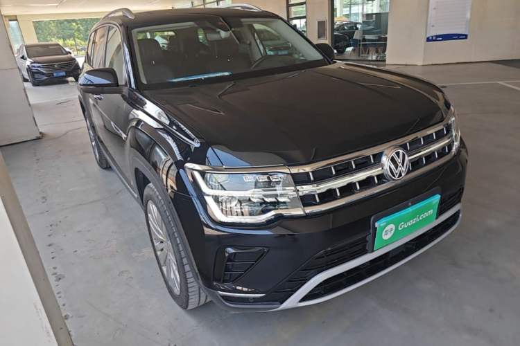 Used Volkswagen Teramont 2024 380TSI Four-Wheel Drive Longxiang Edition Front Right 45 Deg
