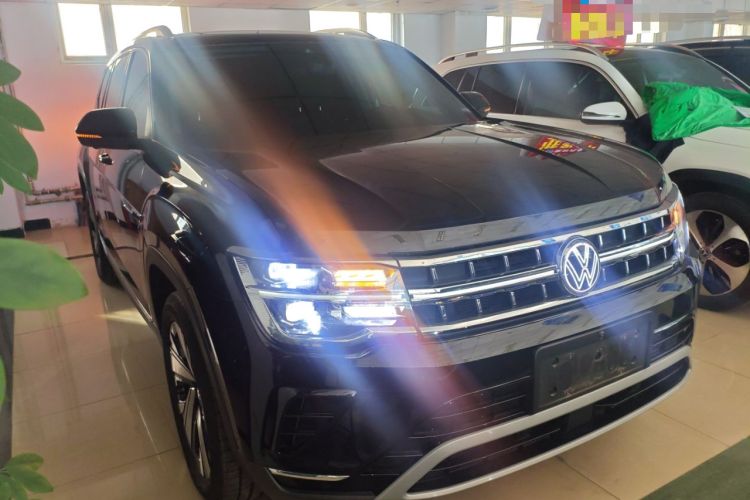 Used Volkswagen Teramont 2024 380TSI Four-Wheel Drive Dragon Edition Front Right 45 Deg