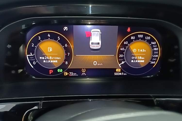 Used Volkswagen Teramont 2024 380TSI All-Wheel Drive Longyao Edition Instrument Cluster