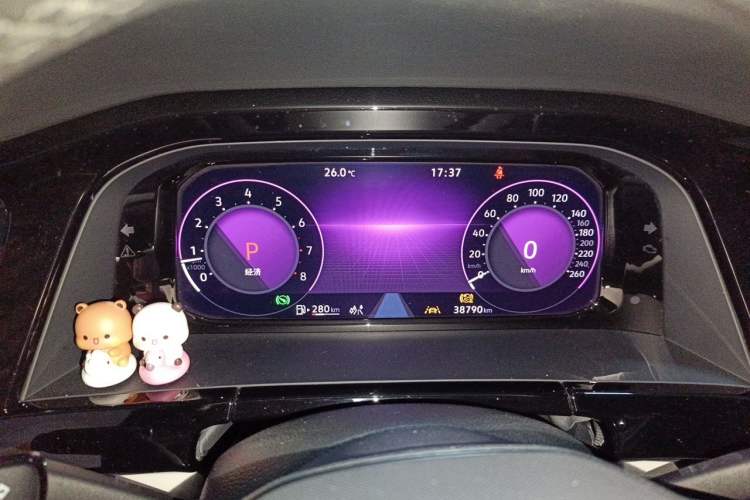 Used Volkswagen Teramont 2024 380TSI Four-Wheel Drive Prestige Flagship Edition Instrument Cluster