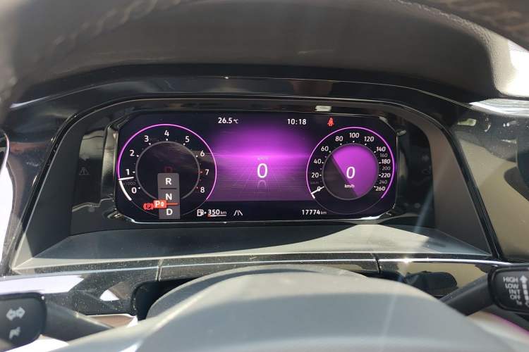 Used Volkswagen Teramont 2024 380TSI Four-Wheel Drive Prestige Luxury Edition Instrument Cluster