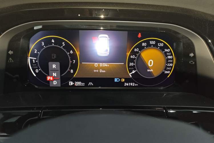 Used Volkswagen Teramont 2024 380TSI Four-Wheel Drive Prestige Luxury Edition Instrument Cluster