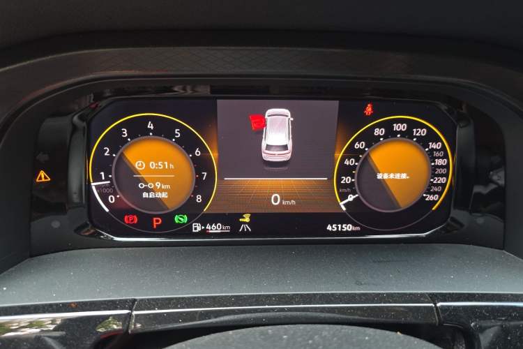 Used Volkswagen Teramont 2024 380TSI Four-Wheel Drive Luxury Edition Instrument Cluster
