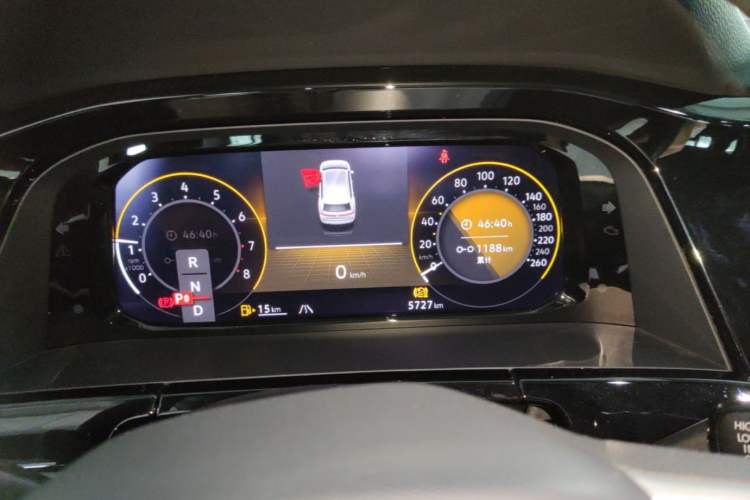 Used Volkswagen Teramont 2024 380TSI Four-Wheel Drive Prestige Flagship Edition Instrument Cluster