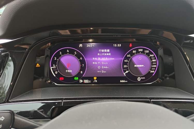 Used Volkswagen Teramont 2024 380TSI Four-Wheel Drive Longxiang Edition Instrument Cluster