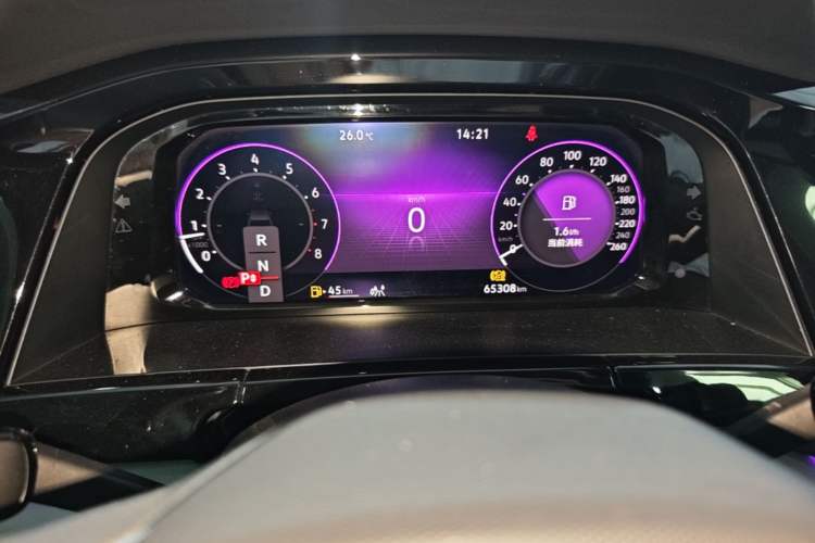 Used Volkswagen Teramont 2024 380TSI Four-Wheel Drive Prestige Luxury Edition Instrument Cluster