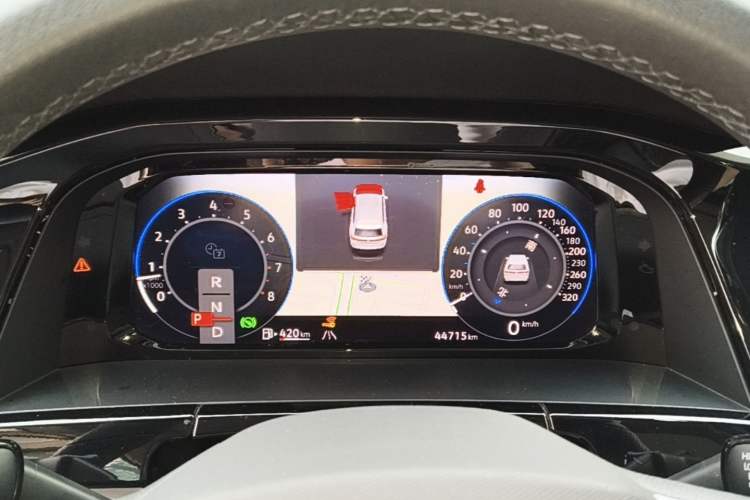 Used Volkswagen Teramont 2024 380TSI Four-Wheel Drive Prestige Luxury Edition Instrument Cluster