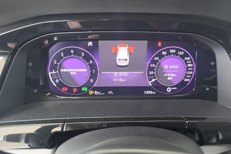 Used Volkswagen Teramont 2024 380TSI Four-Wheel Drive Longxiang Edition Instrument Cluster