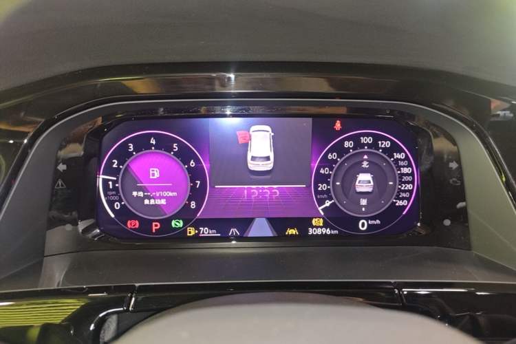 Used Volkswagen Teramont 2024 380TSI Four-Wheel Drive Longxiang Edition Instrument Cluster
