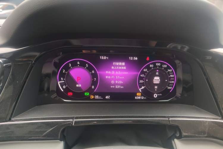 Used Volkswagen Teramont 2024 380TSI Four-Wheel Drive Prestige Luxury Edition Instrument Cluster