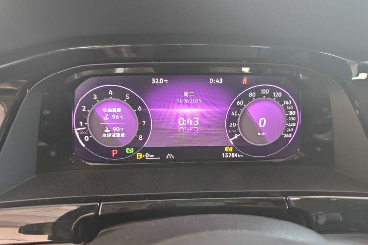 Used Volkswagen Teramont 2024 380TSI All-Wheel Drive Longyao Edition Instrument Cluster