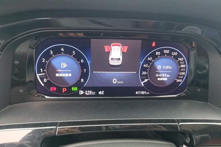 Used Volkswagen Teramont 2024 530 V6 All-Wheel-Drive Dragon Edition Instrument Cluster
