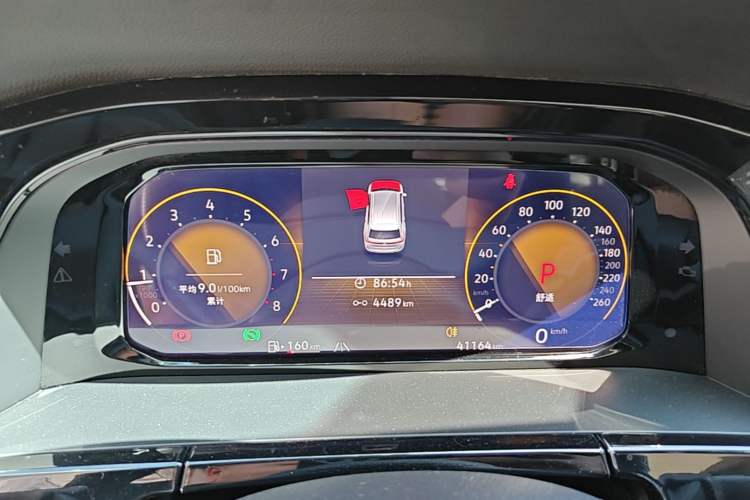 Used Volkswagen Teramont 2024 380TSI Four-Wheel Drive Prestige Luxury Edition Instrument Cluster
