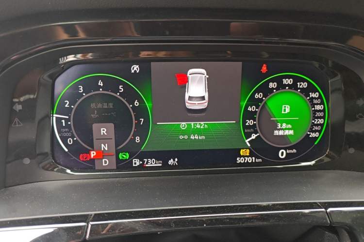 Used Volkswagen Teramont 2024 380TSI Four-Wheel Drive Prestige Flagship Edition Instrument Cluster