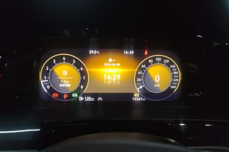 Used Volkswagen Teramont 2024 380TSI Four-Wheel Drive Longxiang Edition Instrument Cluster