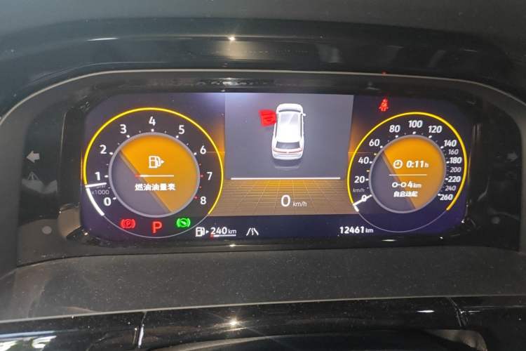 Used Volkswagen Teramont 2024 380TSI Four-Wheel Drive Prestige Luxury Edition Instrument Cluster