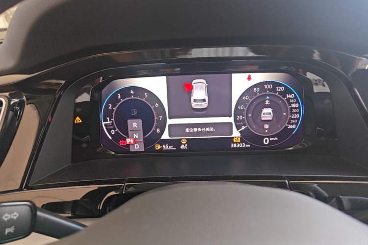 Used Volkswagen Teramont 2024 380TSI Four-Wheel Drive Longxiang Edition Instrument Cluster
