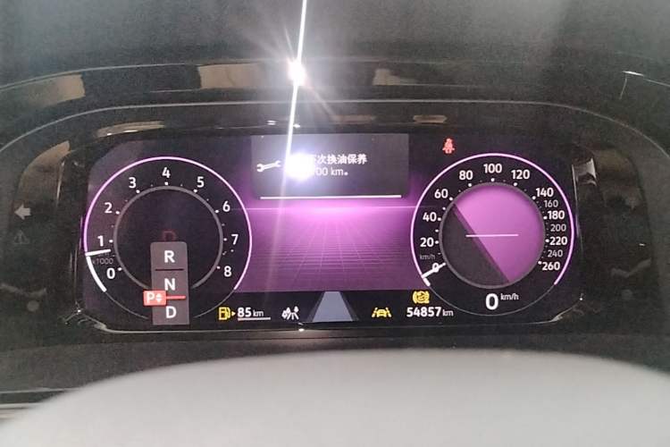 Used Volkswagen Teramont 2024 380TSI Four-Wheel Drive Prestige Luxury Edition Instrument Cluster