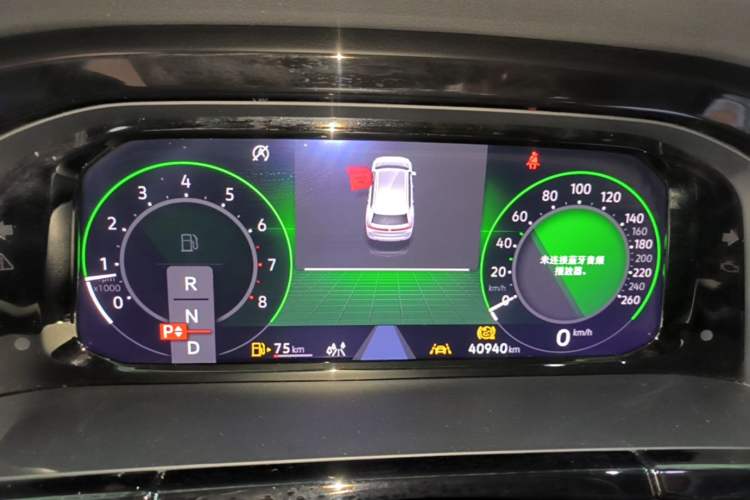 Used Volkswagen Teramont 2024 380TSI Four-Wheel Drive Prestige Luxury Edition Instrument Cluster