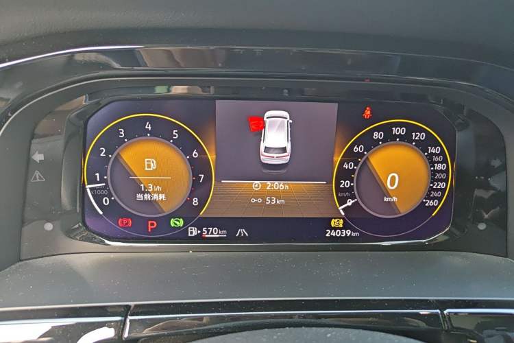 Used Volkswagen Teramont 2024 380TSI Four-Wheel Drive Prestige Luxury Edition Instrument Cluster