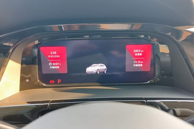 Used Volkswagen Teramont 2024 380TSI Four-Wheel Drive Longxiang Edition Instrument Cluster