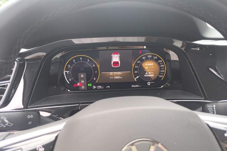 Used Volkswagen Teramont 2024 380TSI Four-Wheel Drive Prestige Luxury Edition Instrument Cluster