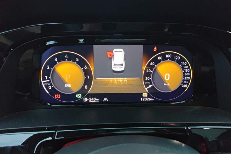 Used Volkswagen Teramont 2024 380TSI Four-Wheel Drive Prestige Luxury Edition Instrument Cluster