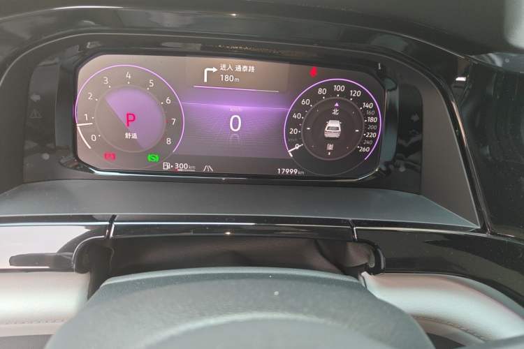 Used Volkswagen Teramont 2024 380TSI All-Wheel Drive Longyao Edition Odometer Close Up