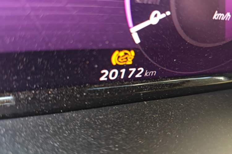 Used Volkswagen Teramont 2024 380TSI All-Wheel Drive Longyao Edition Odometer Close Up