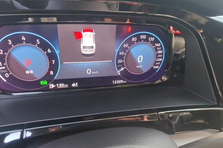 Used Volkswagen Teramont 2024 380TSI All-Wheel Drive Longyao Edition Odometer Close Up