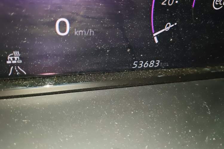 Used Volkswagen Teramont 2024 380TSI All-Wheel Drive Longyao Edition Odometer Close Up