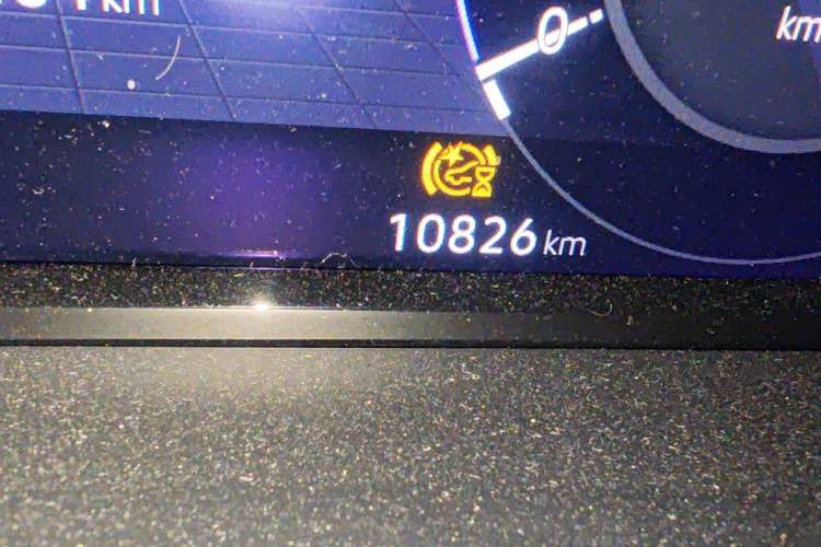 Used Volkswagen Teramont 2024 380TSI All-Wheel Drive Longyao Edition Odometer Close Up