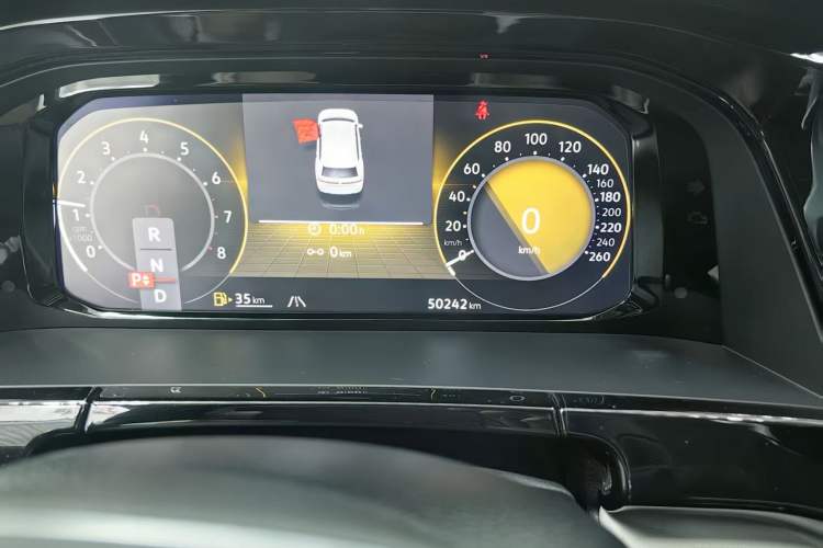 Used Volkswagen Teramont 2024 380TSI Four-Wheel Drive Prestige Luxury Edition Odometer Close Up