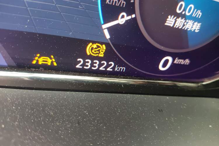 Used Volkswagen Teramont 2024 380TSI Four-Wheel Drive Prestige Luxury Edition Odometer Close Up