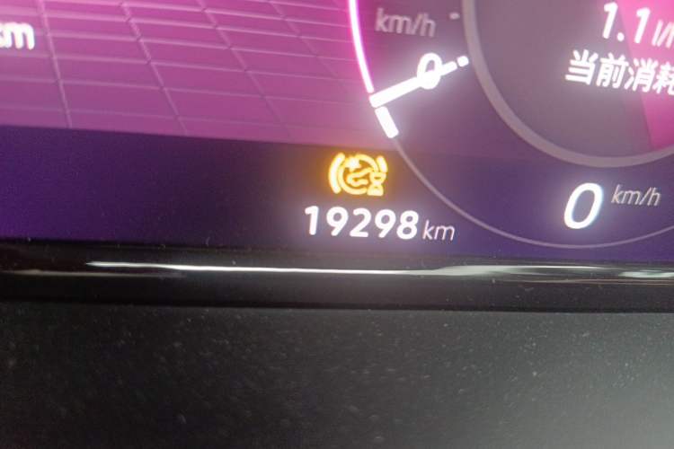 Used Volkswagen Teramont 2024 380TSI All-Wheel Drive Longyao Edition Odometer Close Up