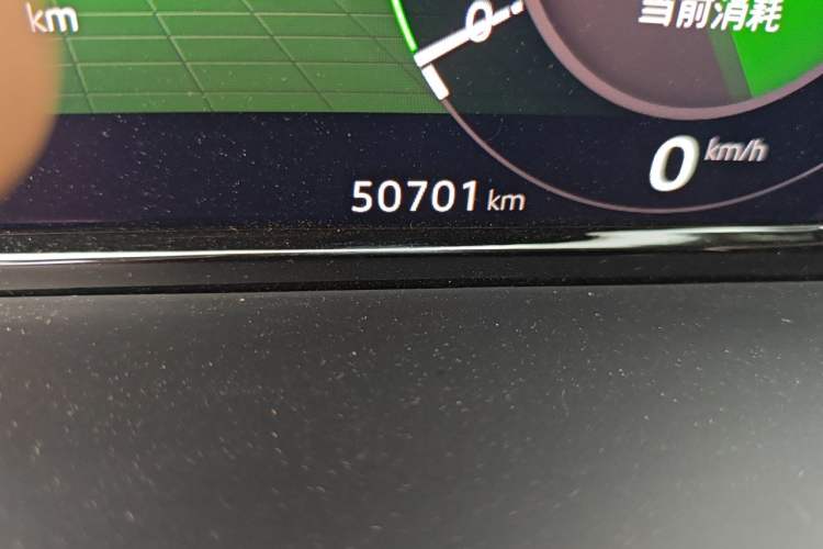 Used Volkswagen Teramont 2024 380TSI Four-Wheel Drive Prestige Flagship Edition Odometer Close Up
