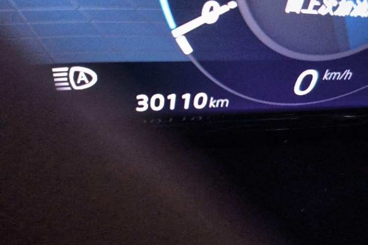 Used Volkswagen Teramont 2024 380TSI Four-Wheel Drive Prestige Luxury Edition Odometer Close Up